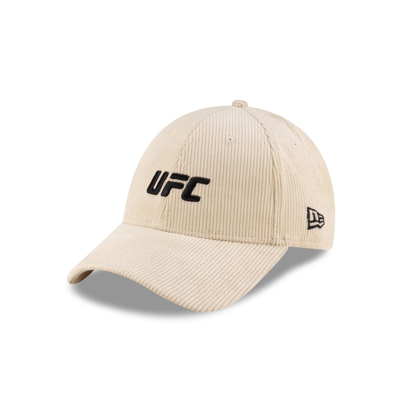 UFC Corduroy Cream 9FORTY Adjustable Hat One Size