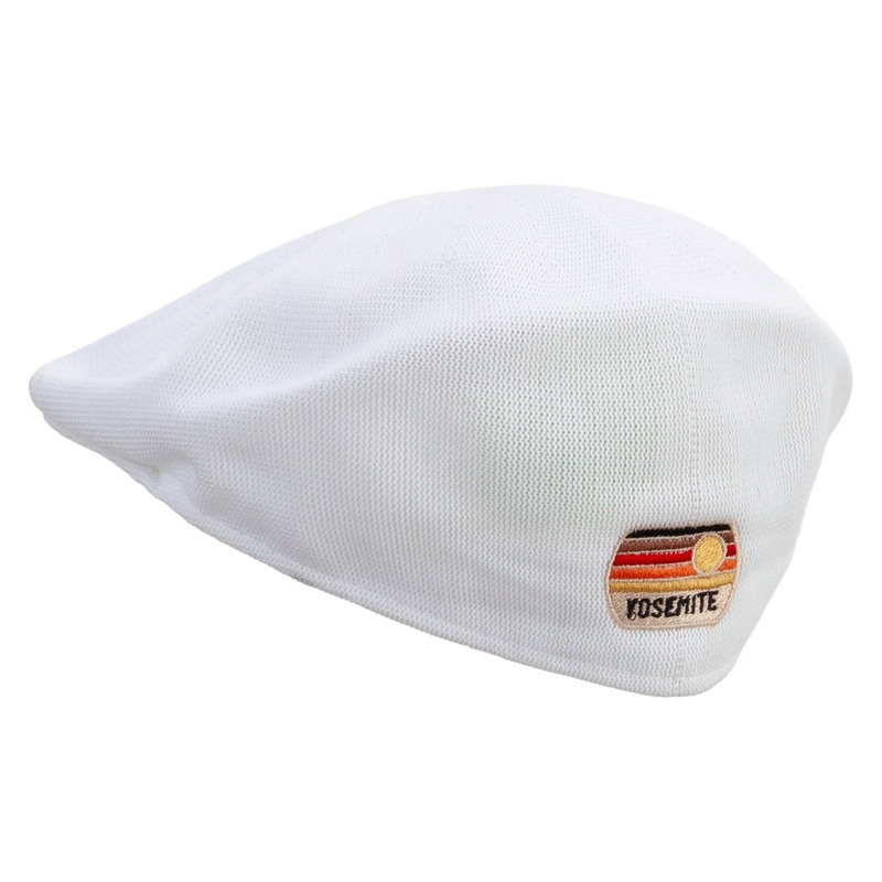 Yosemite National Park Logo Embroidered Big Mesh Ivy Cap White XL-2XL