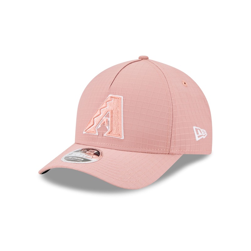 Arizona Diamondbacks Pink Ripstop 9FORTY M-Crown A-Frame Snapback Hat One Size