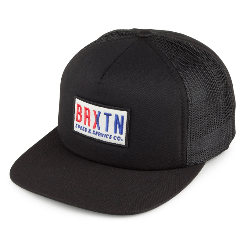Brixton Hats Hayward Trucker Cap – Black Adjustable