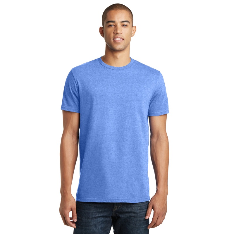 District DT5000 The Concert Tee – Heathered Royal Heathered Royal XS