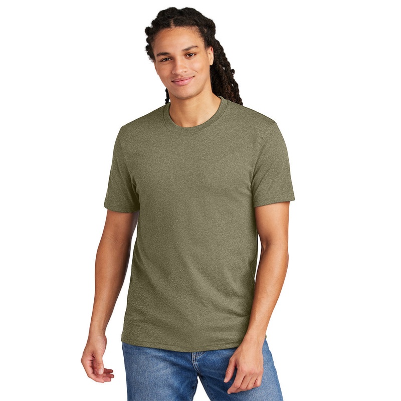District DT8000 Re-Tee – Light Olive Heather Light Olive Heather XS