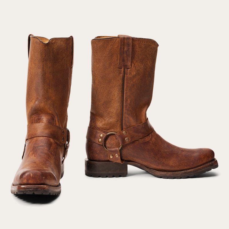 Heritage Harness Boots Oiled Brown 7.5 D