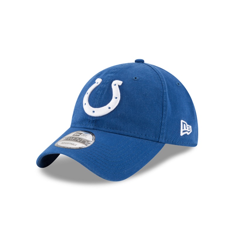 Indianapolis Colts Core Classic Blue 9TWENTY Adjustable Hat One Size