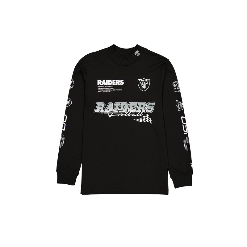 Las Vegas Raiders Modern Speed Black Long Sleeve T-Shirt S