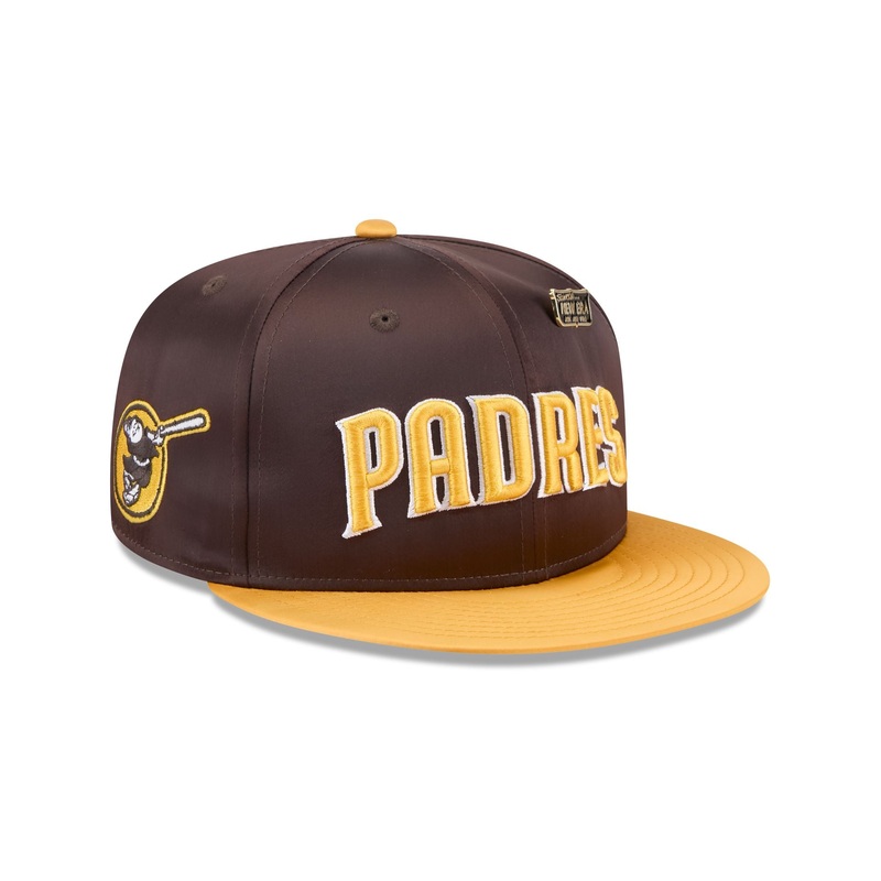 San Diego Padres Spring Satin 59FIFTY Fitted Hat 7