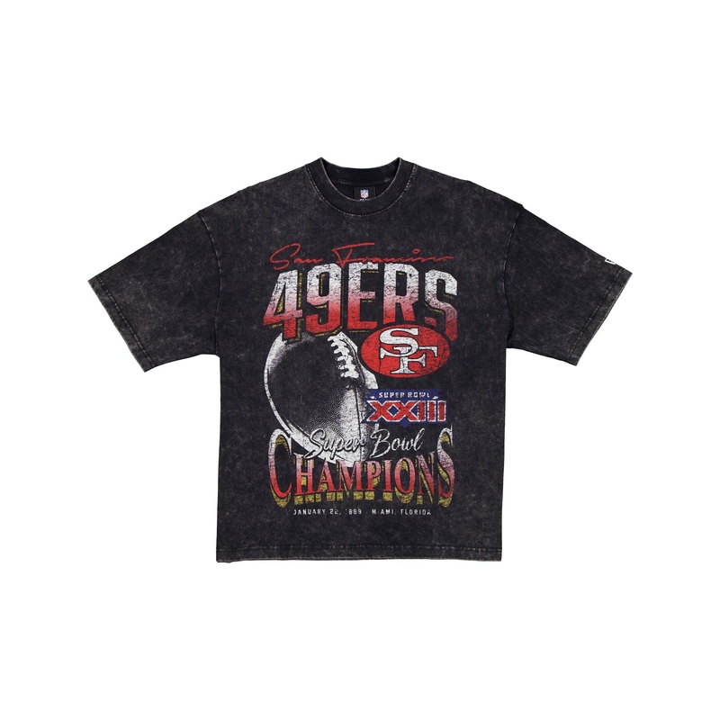San Francisco 49ers Super Bowl XXIII Champions Sport Classics Black T-Shirt S