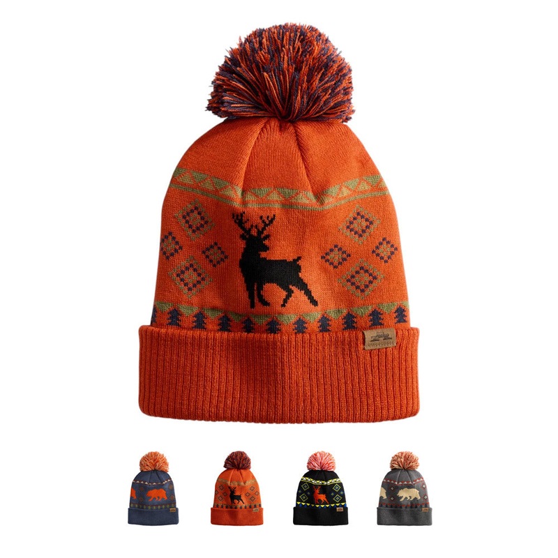 Spacecraft Wild Pom Beanie SPC12 Bear Blue