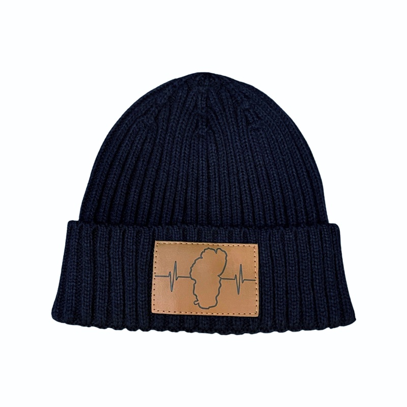 Tahoe Beanie – Ribbed Cuff – Navy
