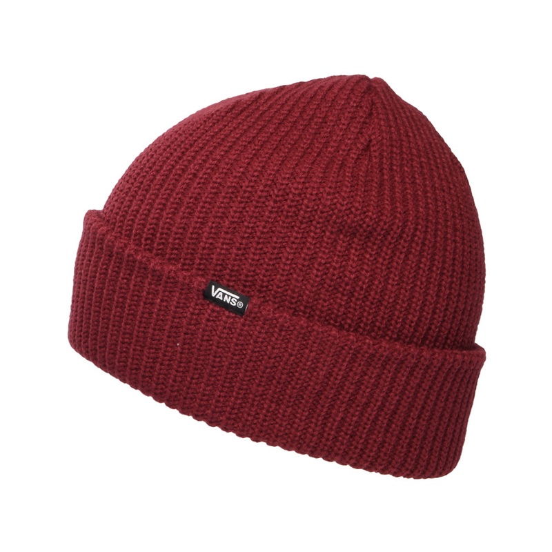 Vans Hats Core Basics Beanie Hat – Burgundy 1-Size