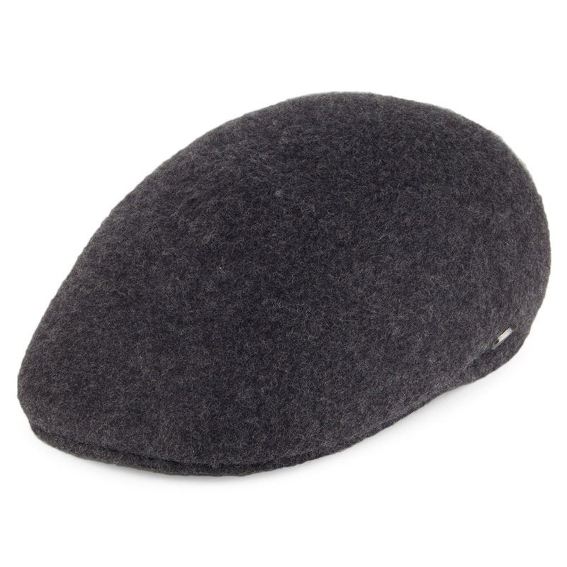 Bailey Hats Shupp II Ascot Cap – Grey Mix S