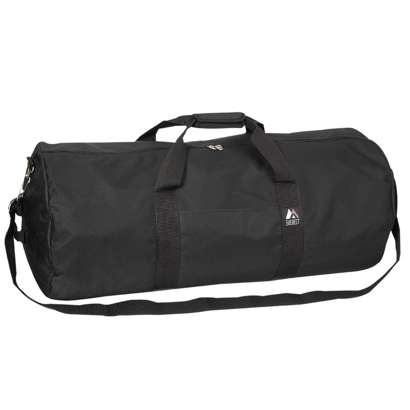 Everest 30-Inch Round Duffel Bag 30P Black