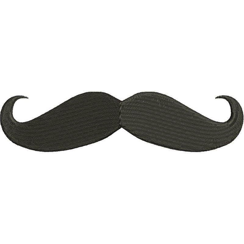Flat Bill Mustache Default Title One Size