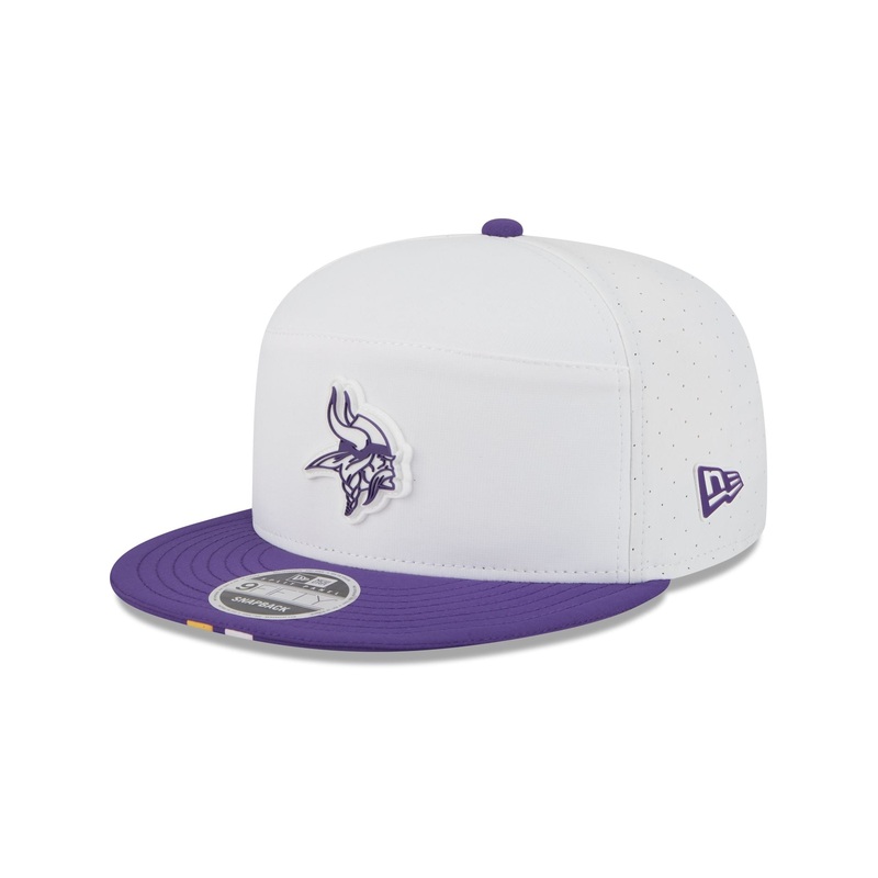 Minnesota Vikings 2025 Training Split Panel 9FIFTY Snapback Hat One Size