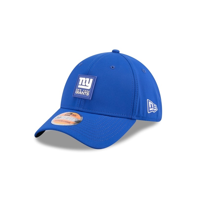 New York Giants 2025 Sideline Hot Weather 39THIRTY Stretch Fit Hat S/M