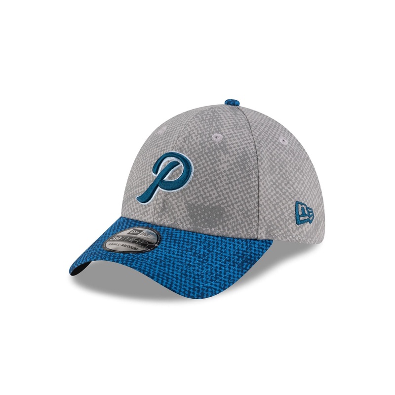 Pericos de Puebla LMB 100th Anniversary Alt Gray 39THIRTY Stretch Fit Hat S/M