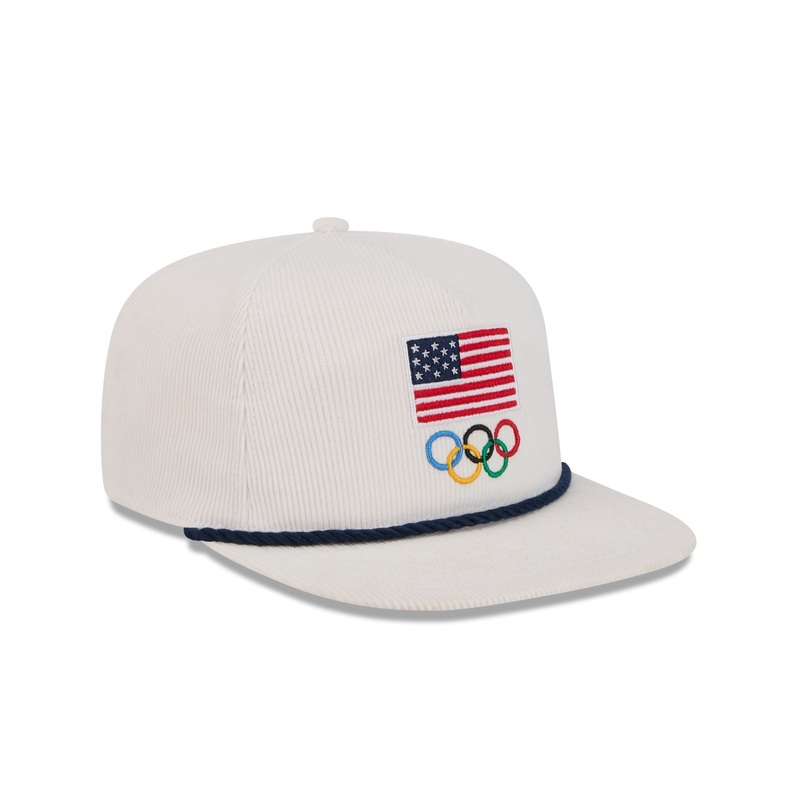 Team USA Olympics Corduroy Golfer Hat One Size