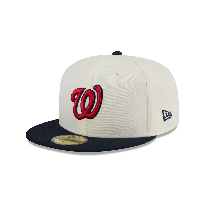 Washington Nationals Chrome 59FIFTY Fitted Hat 7