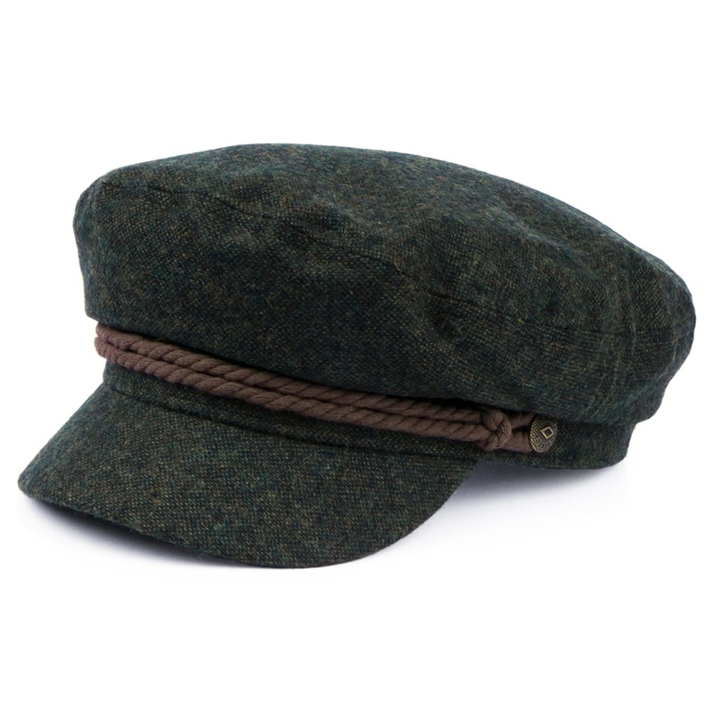 Brixton Hats Fiddler Cap – Moss Small-56cm