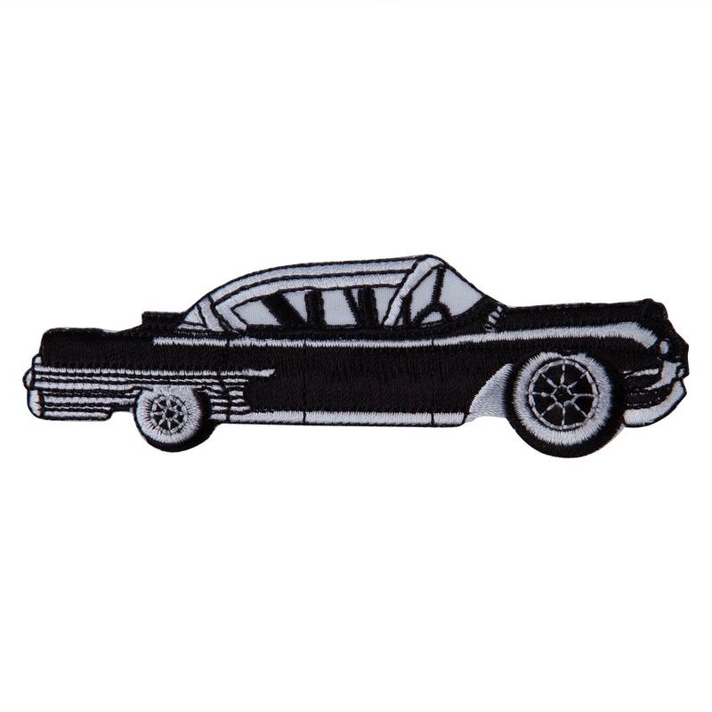 Cadillac Car Iron on Patch Black One Size