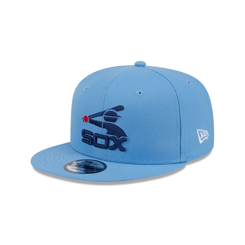 Chicago White Sox Sky Blue 9FIFTY Snapback Hat One Size