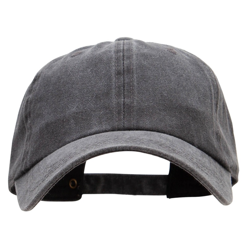 Cotton Twill Premium Pigment Dyed Cap Black One Size
