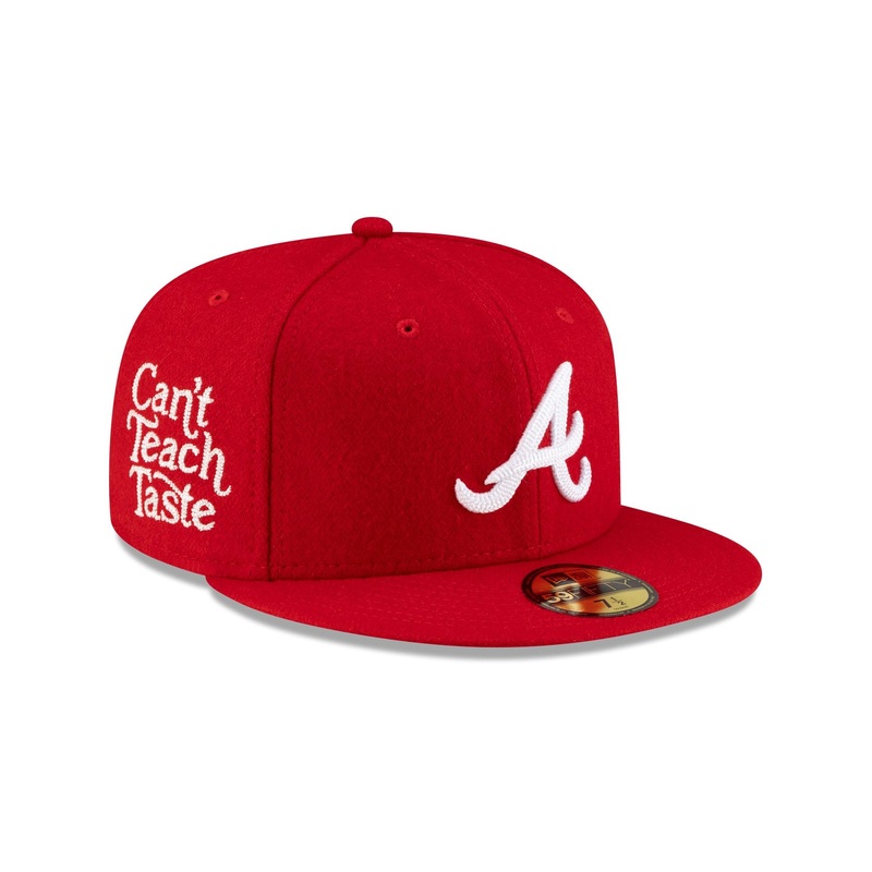 Diet Starts Monday x Atlanta Braves Red Wool 59FIFTY Fitted Hat 7