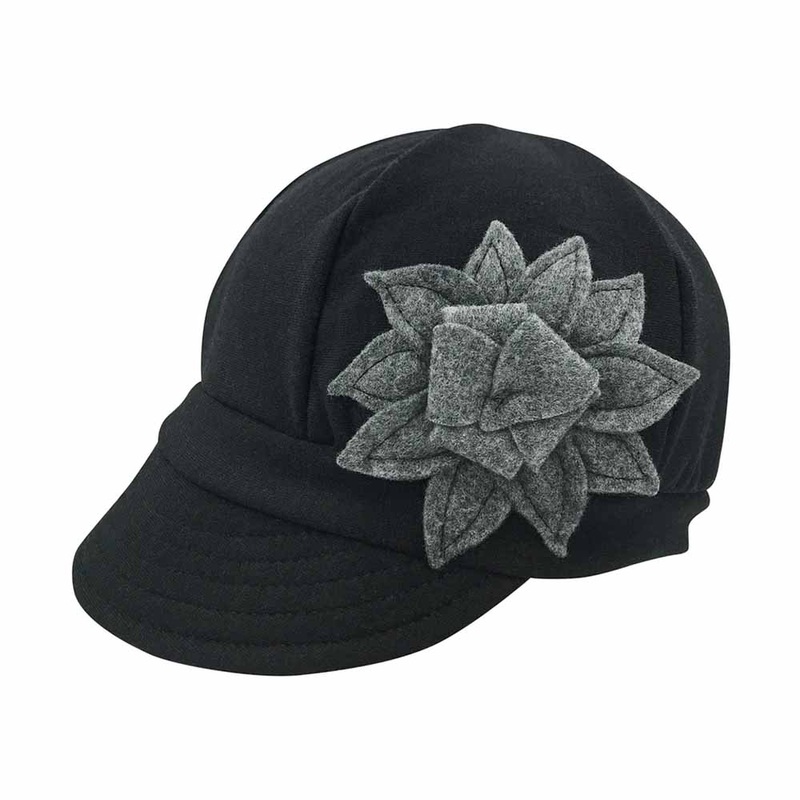 Ethereal Organic Cotton Fleece Cap for Healing – Flipside Hats Black