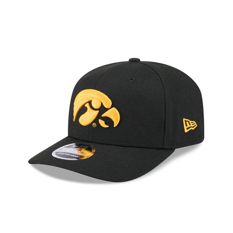 Iowa Hawkeyes Basic 9SEVENTY Stretch-Snap Hat One Size