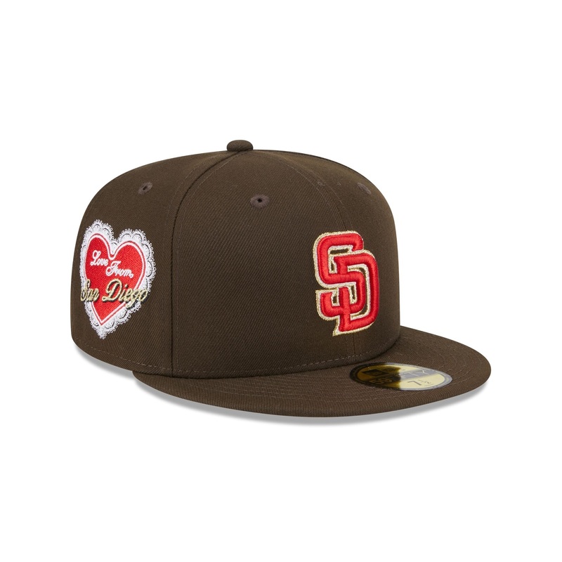 Love From San Diego Padres 59FIFTY Fitted Hat 7
