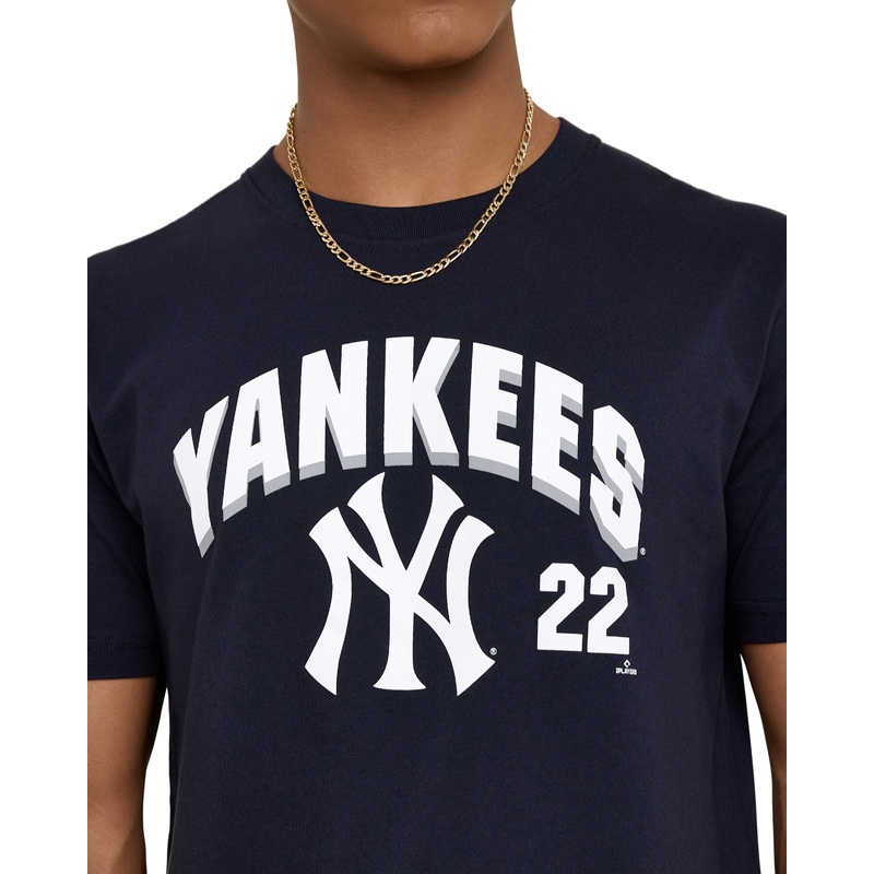 New York Yankees Juan Soto Navy T-Shirt S