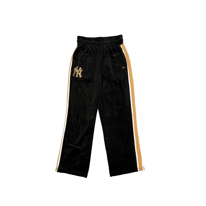 New York Yankees Women’s Black Velour Track Pants XS