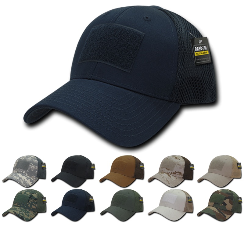 Tactical Operator Hat Air Mesh Flex Baseball Cap Patch Military Army – Rapdom T81 Universal Digital Camo