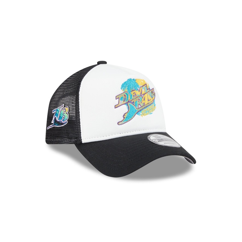 Tampa Bay Devil Rays Spring Training 9FORTY A-Frame Trucker Hat One Size