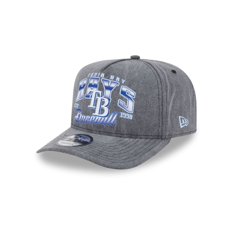 Tampa Bay Rays Washed 9FIFTY A-Frame Snapback Hat One Size