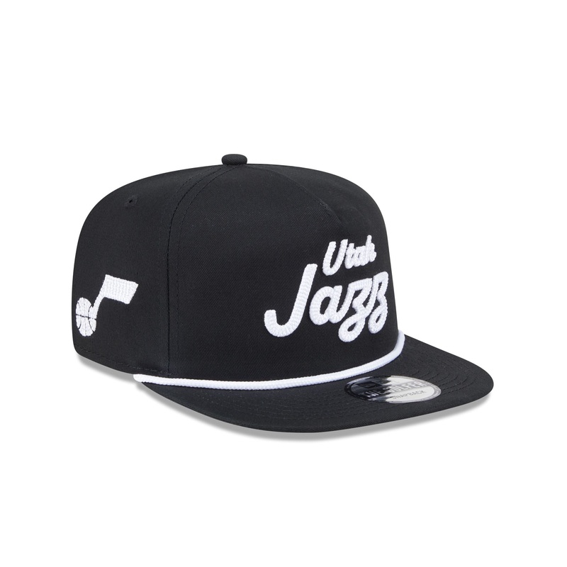 Utah Jazz Team Text Golfer Hat One Size