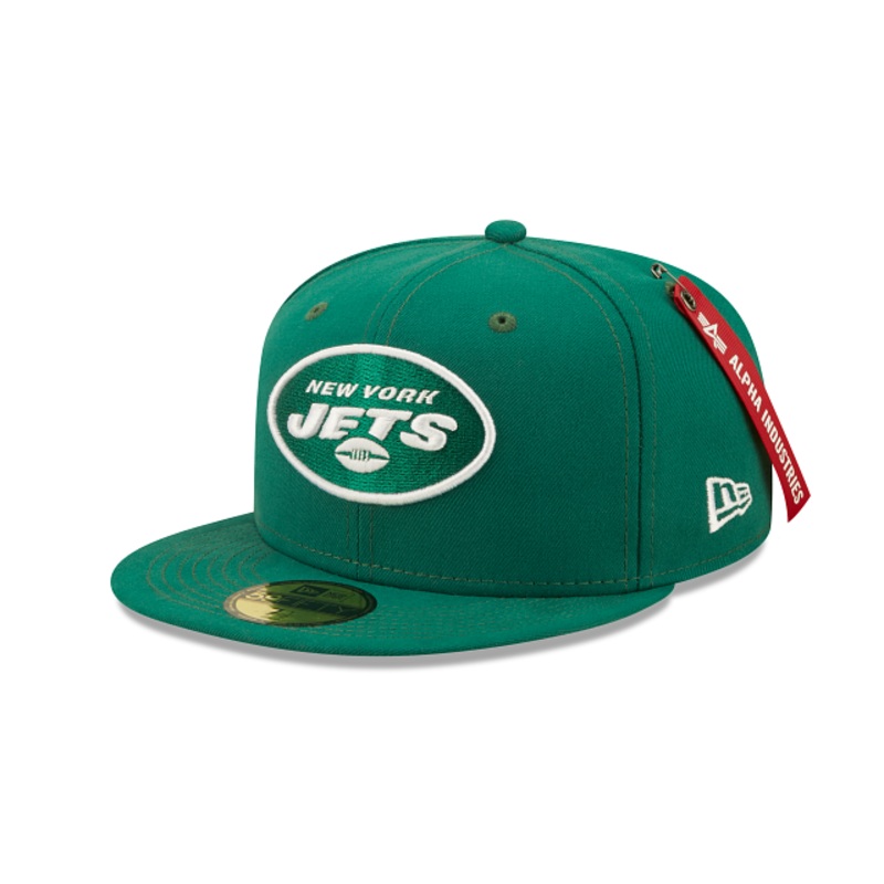 Alpha Industries X New York Jets 59FIFTY Fitted Hat 7
