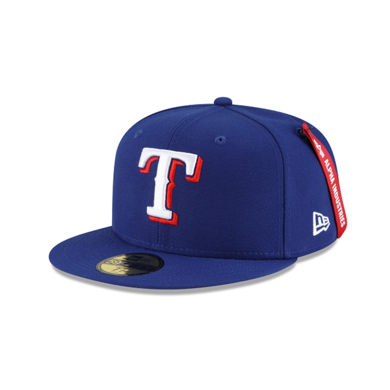 Alpha Industries X Texas Rangers 59FIFTY Fitted Hat 7