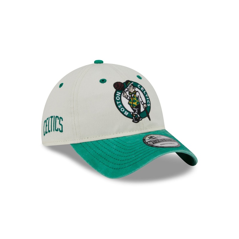 Boston Celtics Classic Sidescript 9TWENTY Adjustable Hat One Size