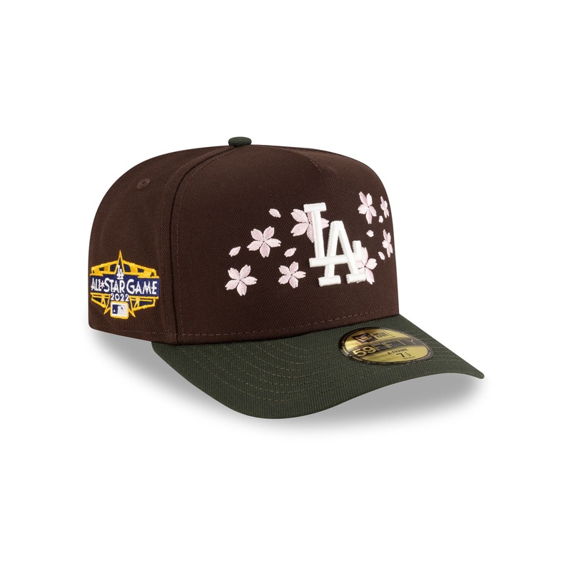 Just Caps Cherry Blossom Los Angeles Dodgers 59FIFTY A-Frame Fitted Hat 7