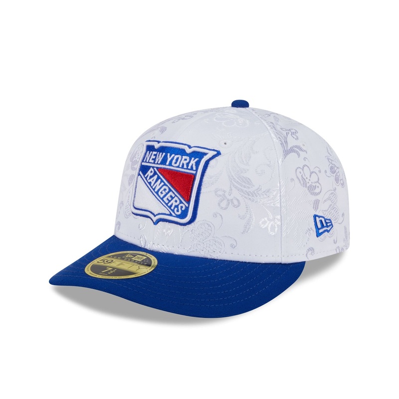 New York Rangers Floral Shine Low Profile 59FIFTY Fitted Hat 7