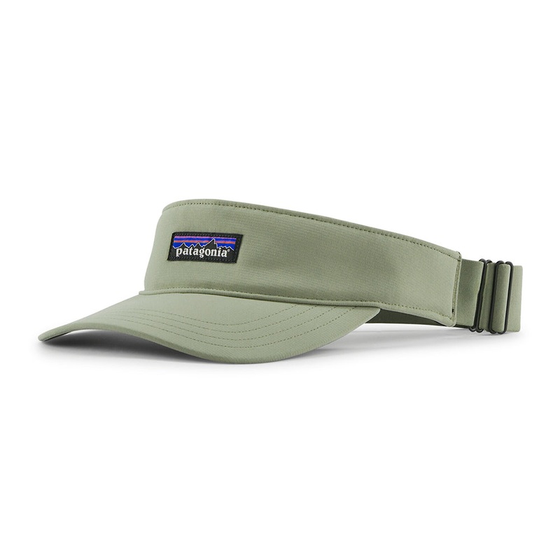 Patagonia Hats Terrebonne Recycled Visor – Light Olive Adjustable