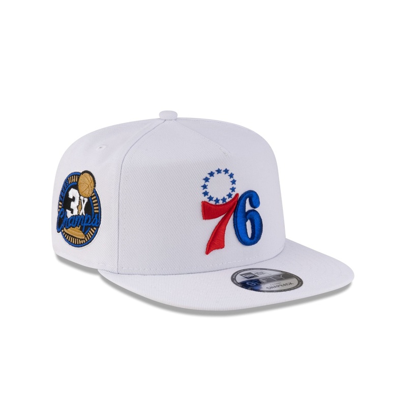 Philadelphia 76ers Champions 9FIFTY A-Frame Snapback Hat One Size