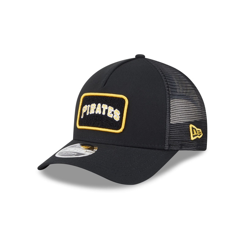 Pittsburgh Pirates Tonal Patch 9FORTY M-Crown A-Frame Trucker Hat One Size