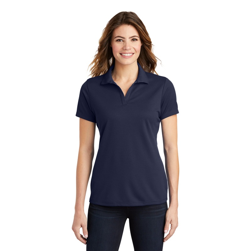 Sport-Tek LST640 Ladies PosiCharge RacerMesh Polo – True Navy True Navy XS