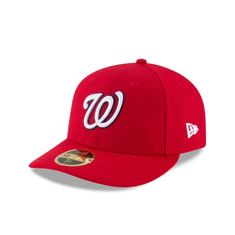 Washington Nationals Authentic Collection Low Profile 59FIFTY Fitted Hat 6 7/8