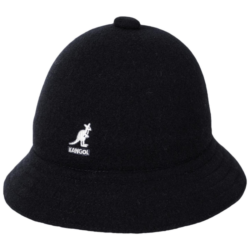 Wool Casual Bucket Hat BLACK S