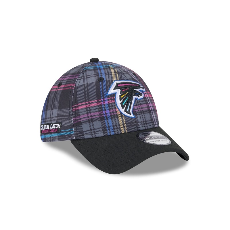 Atlanta Falcons 2024 Crucial Catch 39THIRTY Stretch Fit Hat S/M