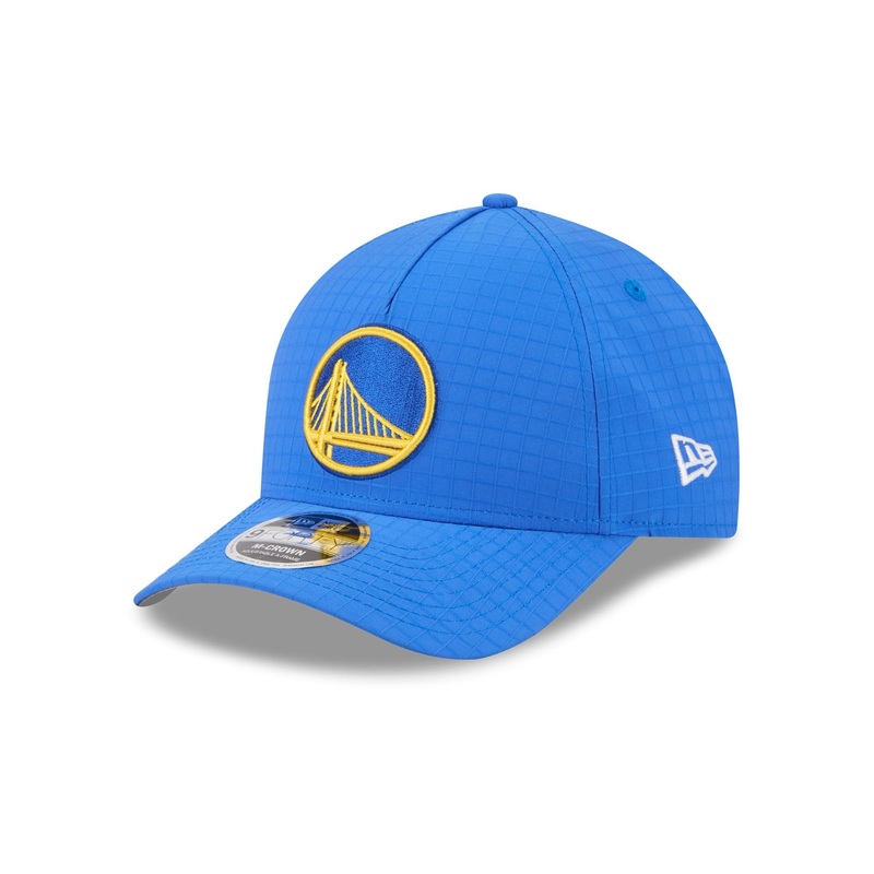 Golden State Warriors Ripstop 9FORTY M-Crown A-Frame Snapback Hat One Size