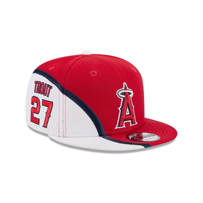 Los Angeles Angels Mike Trout 9FIFTY Snapback Hat One Size